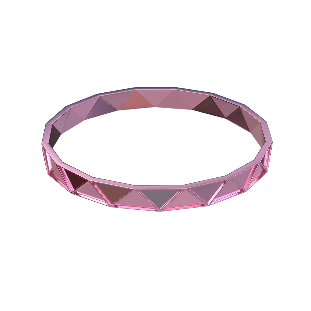 Stacked Triangle Bracelet