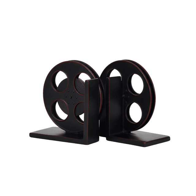Movie Reel Bookend Set