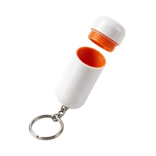 Pill Case Keychain
