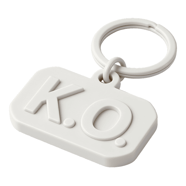 Personalized Initials Keychain