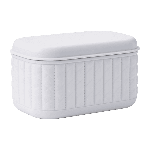 Quilted Cotton Pad Jar