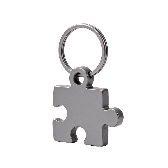Puzzle Piece Keychain