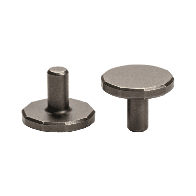 Disc Stud Earrings