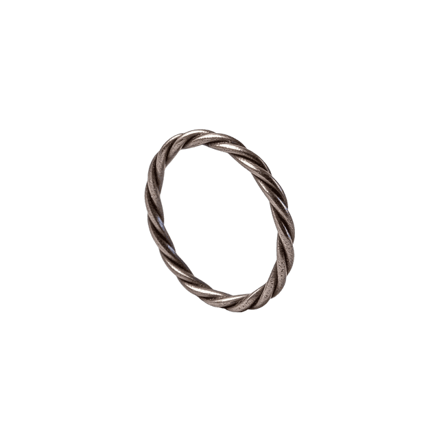 Thin Band Twist Ring